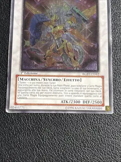 1x Power Tool Dragon RGBT-EN042 IT042 Ultimate Rare 1st HP Italian Yugioh - Image 3