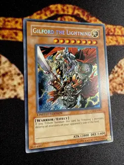 YUGIOH • GILFORD THE LIGHTNING • SECRET RARE • CT2-EN001 • LIMITED EDITION • NM - Image 4