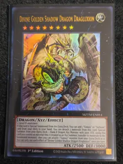 DIVINE DRAGON SHADOW DRAGON DRAGLUXION MZTM-EN014 ULTRA 1ST ED VLP - Image 1