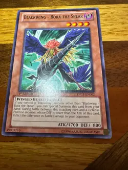 Blackwing - Bora the Spear DP11-EN002 1st Edition Rare PL + BONUS - Image 1