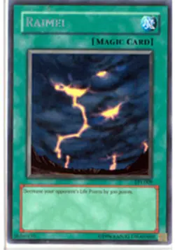 Yugioh! LP Raimei - TP1-009 - Rare - Unlimited Edition Lightly Played, English - Image 1