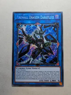 Firewall Dragon Darkfluid - CHIM-EN037 - Secret Rare - Yu-Gi-Oh! 1st Ed - VLP - Image 1