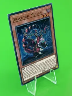 Yu-Gi-Oh Justice Hunters Dracotail Mululu Ultra Rare JUSH-EN005 NM!!! - Image 2