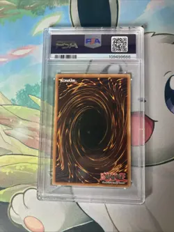2003 Yu-Gi-Oh LOD Tyrant Dragon 1st Edition Ultra Rare PSA 8 - Image 3