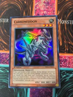 Yu-Gi-Oh! Carboneddon DRLG-EN022 1st Edition Super Rare NM - Image 1