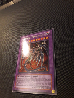Yu-Gi-Oh! Cyberfinsternis Drache, CDIP-DE035, Ultra Rare, 1. A., Played - Image 2