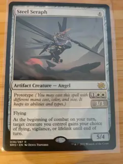 MTG Steel Seraph 038 The Brothers' War M/NM Free UK P&P - Image 1