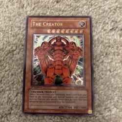 Yu-Gi-Oh the Creator RDS-EN005 Ultimate Rare 1st Edition NM wow look euro - Image 2