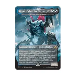 WOTC MtG Ikoria Lair of Behe Gigan, Cyberclaw Terror - Gyruda, Doom of Dep NM - Image 1