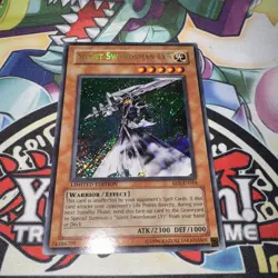 EEN-ENSE4 Silent Swordsman LV5 Secret Rare Unlimited Edition NM Yugioh Card - Image 1
