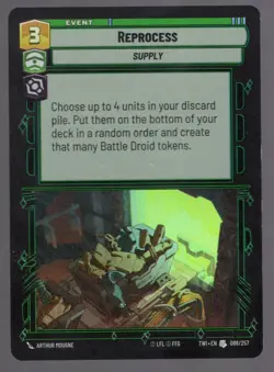 Star Wars Unlimited TotR Foil Card TWI088 Reprocess - Image 1