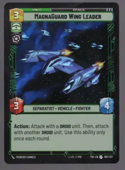 Star Wars Unlimited TotR Foil Card TWI082 Magna - Image 1