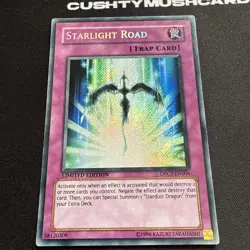 YUGIOH STARLIGHT ROAD SECRET RARE DPCT-EN004 LIMITED EDITION - Image 2