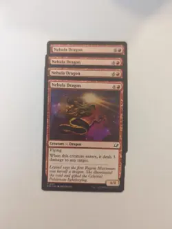 (4) Nebula Dragon *PLAYSET* Edge of Eternities Regular NM MTG - Image 1