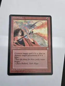 Pyroblast Ice Age Regular Mtg Nrmt To Mt - Image 1