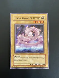 Yu-Gi-Oh! Comune 1ª Ed Ita Fet-it002 Drago Ragnarok Divino Near Mint - Image 1