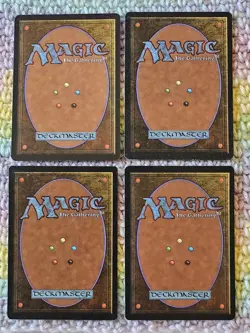 Dark Ritual X4 MTG Standard Play Set Revised LP Condition - Image 2