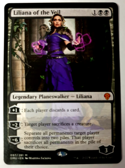 MTG: Dominaria United - Liliana of the Veil - Mythic - 097 NM - Image 1