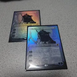 MTG EOE Tezzeret Captain Ruthless Japanese Foil Set of 2 - Image 1