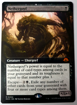 MTG: Modern Horizons 3 - Nethergoyf - Extended Mythic - 0454 NM - Image 1