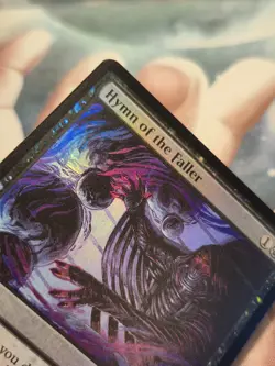 FOIL U 0107 Hymn of the Faller Uncommon Edge of Eternities MTG Card Black - Image 2