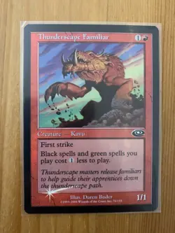 Thunderscape Familiar (Foil) - Planeshift - Magic MTG - NEAR MINT - Image 1