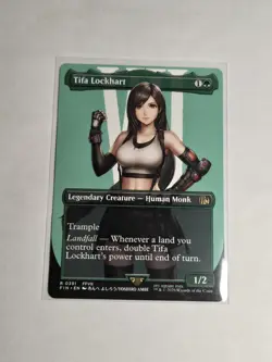 MTG ~ Tifa Lockhart (Borderless 0391) ~ Final Fantasy ~ Near Mint ~ Rare - Image 1