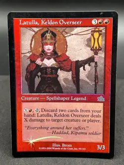 Latulla, Keldon Overseer - Foil - Prophecy - Magic the Gathering MTG - Image 1