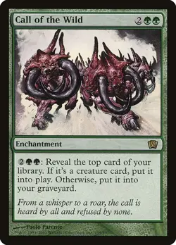 MTG Call of the Wild 8th Edition Japanese Near Mint Foil - Image 2