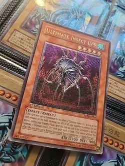 Yu-Gi-Oh Ultimate Insect LV5 FET-EN007 Ultimate Rare 1st Edition - Image 1