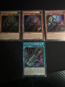 Yu-Gi-Oh Primite Dragon Ether Beryl BLMM-EN130 1st Edition Secret Rare NM Holo - Image 1