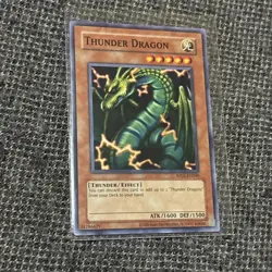 Yu-Gi-Oh Thunder Dragon RP01-EN040 Common Near Mint Card - Image 1