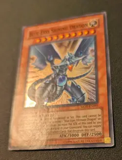 Blue-Eyes Shining Dragon MOV-EN001 Super Rare Limited Edition MP - Image 2