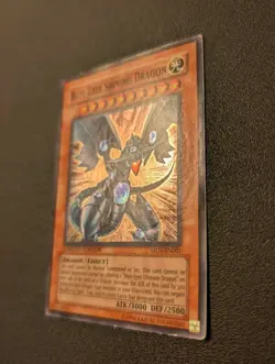 Blue-Eyes Shining Dragon MOV-EN001 Super Rare Limited Edition MP - Image 4