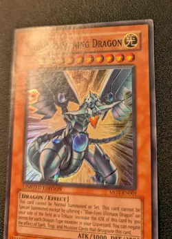 Blue-Eyes Shining Dragon MOV-EN001 Super Rare Limited Edition MP - Image 5