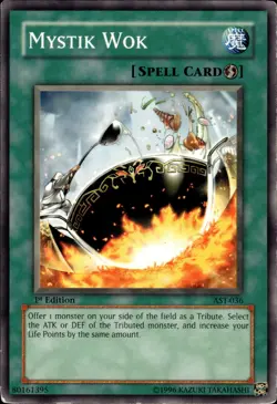 Mystik Wok - 1st Edition AST-036 - MP - YuGiOh - Image 1