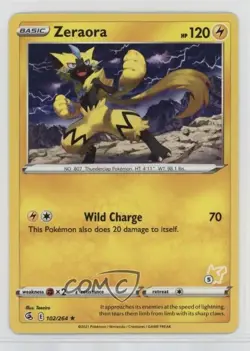 Zeraora Pokemon Battle Academy Pikachu Deck #5 14dq - Image 1