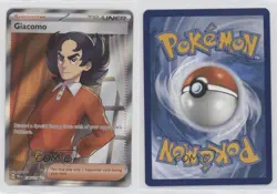 Giacomo Ultra Rare Pokemon Prismatic Evolutions PRE #138 7ba - Image 3