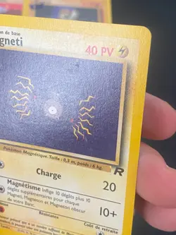 CARTE POKEMON MAGNETI 60/82 EDITION 1 FR COMMUNE WIZARDS TEAM ROCKET - TBE/EXC - Image 3