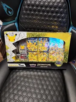 Pokemon TCG Celebrations Special Collection Pikachu V Union Box Factory Sealed 820650809156 - Image 1