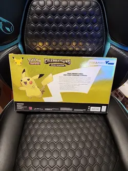 Pokemon TCG Celebrations Special Collection Pikachu V Union Box Factory Sealed 820650809156 - Image 2