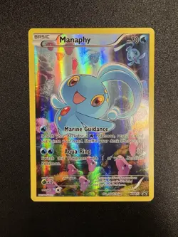 Manaphy XY113 Pokemon TCG Black Star Promo Holo Lightly Played - Image 1