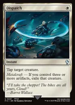 1x - Dispatch - Commander: Final Fantasy FIC - C NM MTG - Image 1