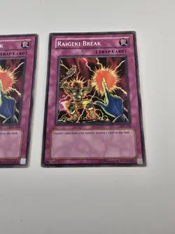3X Raigeki Break - SYE-050 & DR1-EN044 - Unlimited Yugioh! LP - Image 4