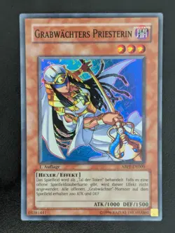 Grabwachters Priesterin ABPF-DE000 Super Rare 1.Auflage Deutsch NM YUGIOH - Image 1