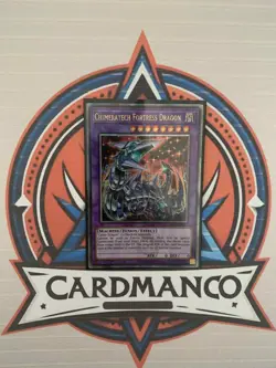 Yugioh MP24-EN022 Chimeratech Fortress Dragon Quarter Century Secret Rare QCR - Image 1