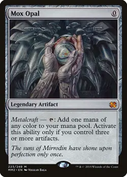 MTG Magic the Gathering Mox Opal (223/265) Modern Masters 2015 MP - Image 1