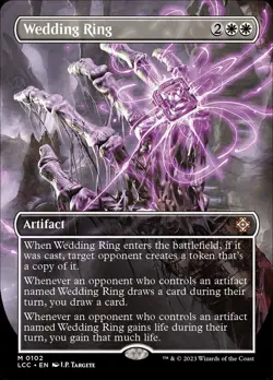 MTG Wedding Ring (102/401) The Lost Caverns of Ixalan Commander LP - Image 1