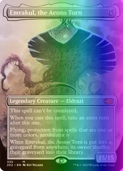 MTG Emrakul, the Aeons Torn (335/686) Double Masters 2022 NM FOIL - Image 1
