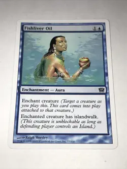 Fishliver Oil Magic Gathering Card - Image 2